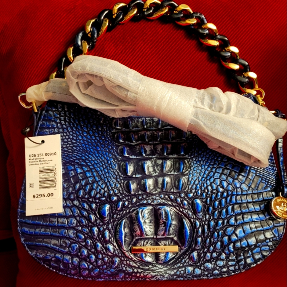 Brahmin Mod Shayna handbag  "Kyanite melbourne " Nwt